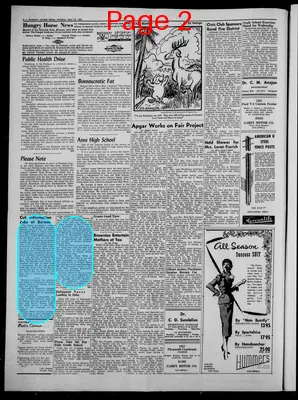 Page thumbnail for Hungry Horse News