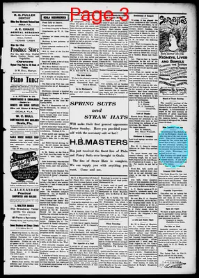 Page thumbnail for The Ocala Evening Star