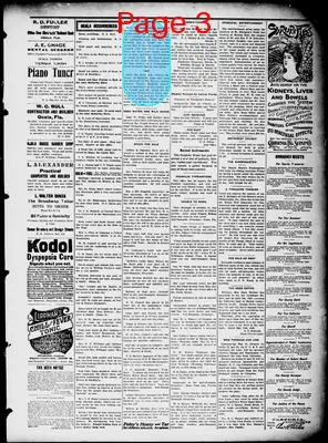 Page thumbnail for The Ocala Evening Star
