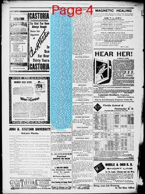 Page thumbnail for The Ocala Evening Star