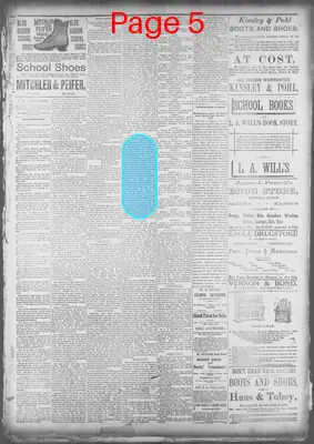 Page thumbnail for The Saline County Journal