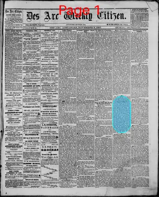 Page thumbnail for Des Arc Weekly Citizen