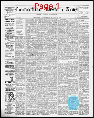 Page thumbnail for Connecticut Western News