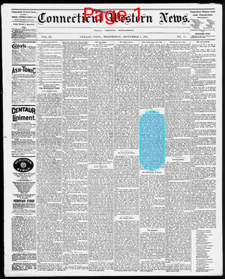 Page thumbnail for Connecticut Western News