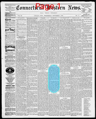 Page thumbnail for Connecticut Western News