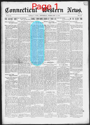 Page thumbnail for Connecticut Western News