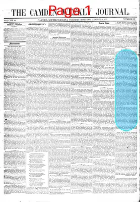 Page thumbnail for The Camden Weekly Journal