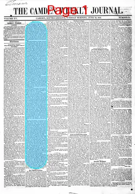 Page thumbnail for The Camden Weekly Journal