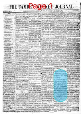 Page thumbnail for The Camden Weekly Journal
