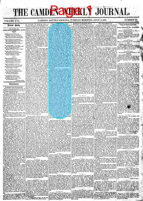 Page thumbnail for The Camden Weekly Journal