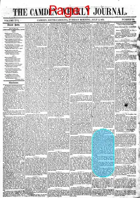Page thumbnail for The Camden Weekly Journal