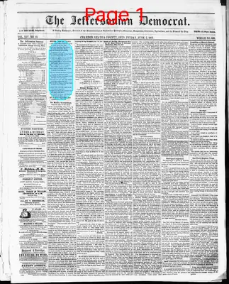 Page thumbnail for The Jeffersonian Democrat