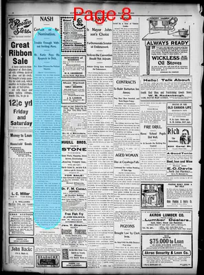 Page thumbnail for Akron Daily Democrat