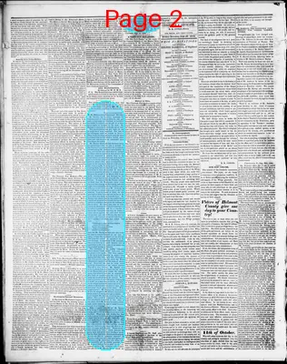 Page thumbnail for The Belmont Chronicle, And Farmers, Mechanics And Manufacturers Advocate