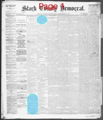 Page thumbnail for The Stark County Democrat