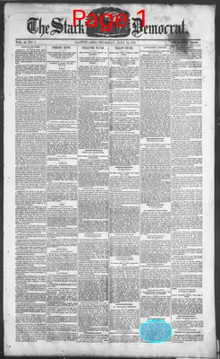 Page thumbnail for The Stark County Democrat
