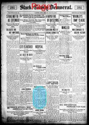 Page thumbnail for The Stark County Democrat