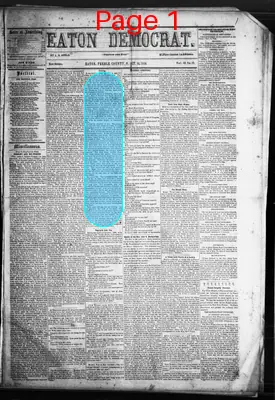 Page thumbnail for Eaton Democrat