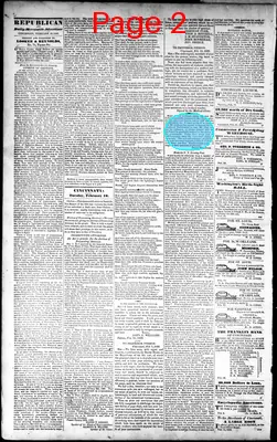 Page thumbnail for The National Republican And Cincinnati Daily Mercantile Advertiser