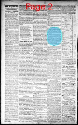 Page thumbnail for The National Republican And Cincinnati Daily Mercantile Advertiser