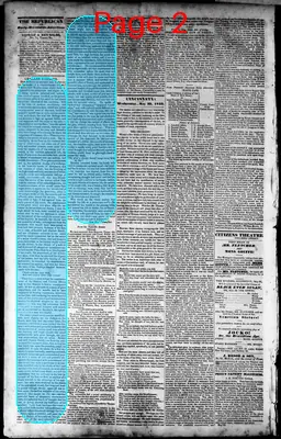 Page thumbnail for The National Republican And Cincinnati Daily Mercantile Advertiser