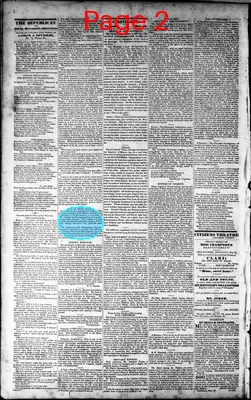 Page thumbnail for The National Republican And Cincinnati Daily Mercantile Advertiser