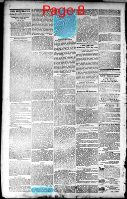 Page thumbnail for The National Republican And Cincinnati Daily Mercantile Advertiser