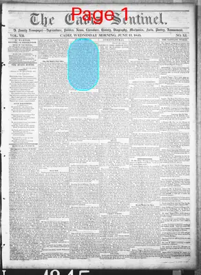 Page thumbnail for The Cadiz Sentinel