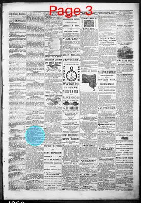 Page thumbnail for The Cadiz Democratic Sentinel