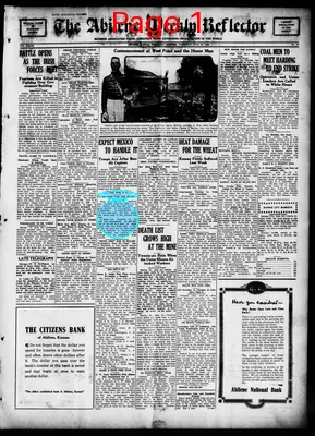 Page thumbnail for Abilene Weekly Reflector