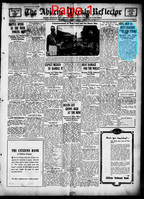Page thumbnail for Abilene Weekly Reflector