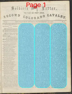 Page thumbnail for Soldier's Letter