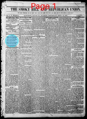 Page thumbnail for The Smoky Hill And Republican Union