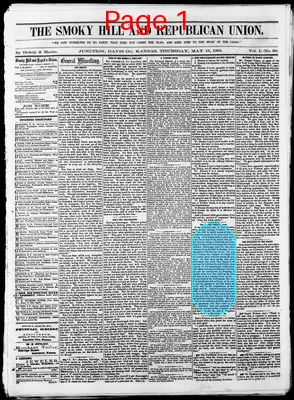 Page thumbnail for The Smoky Hill And Republican Union
