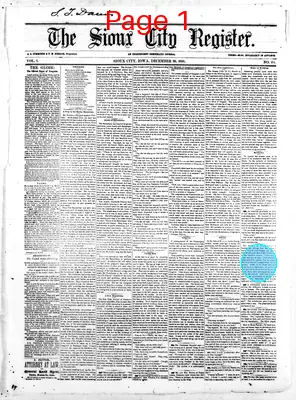 Page thumbnail for Sioux City Register
