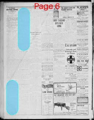 Page thumbnail for Albuquerque Morning Journal