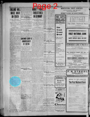 Page thumbnail for Albuquerque Morning Journal