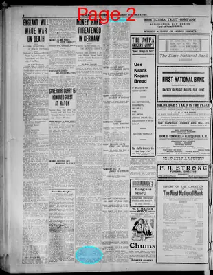 Page thumbnail for Albuquerque Morning Journal