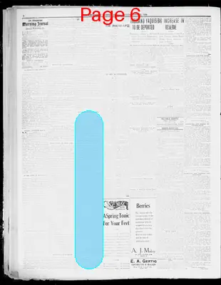 Page thumbnail for Albuquerque Morning Journal