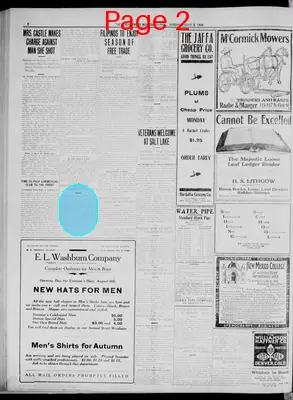 Page thumbnail for Albuquerque Morning Journal