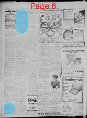 Page thumbnail for Albuquerque Morning Journal