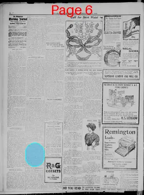 Page thumbnail for Albuquerque Morning Journal