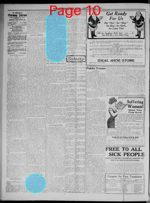 Page thumbnail for Albuquerque Morning Journal