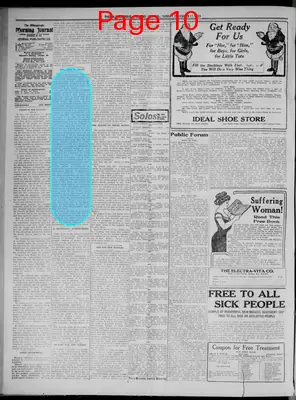 Page thumbnail for Albuquerque Morning Journal