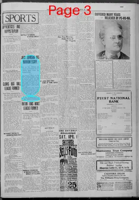 Page thumbnail for Albuquerque Morning Journal