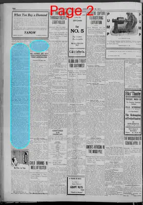 Page thumbnail for Albuquerque Morning Journal