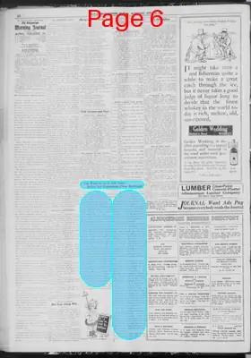 Page thumbnail for Albuquerque Morning Journal