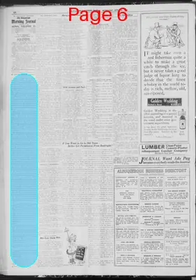 Page thumbnail for Albuquerque Morning Journal