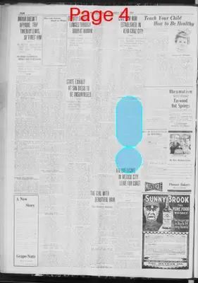 Page thumbnail for Albuquerque Morning Journal