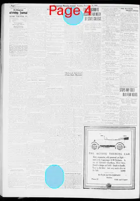 Page thumbnail for Albuquerque Morning Journal